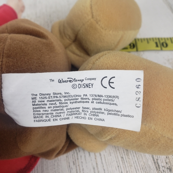 The Disney Store The Seven Dwarves Grumpy 12" plush stuffed animal - Picture 6 of 6